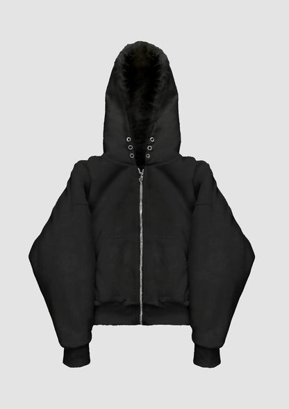 RueNoir® Yeti Zip-Hoodie
