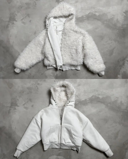 RueNoir® Yeti Zip-Hoodie