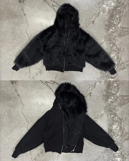 RueNoir® Yeti Zip-Hoodie